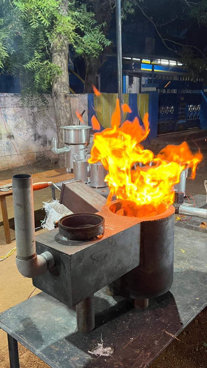 Heavy-duty stove